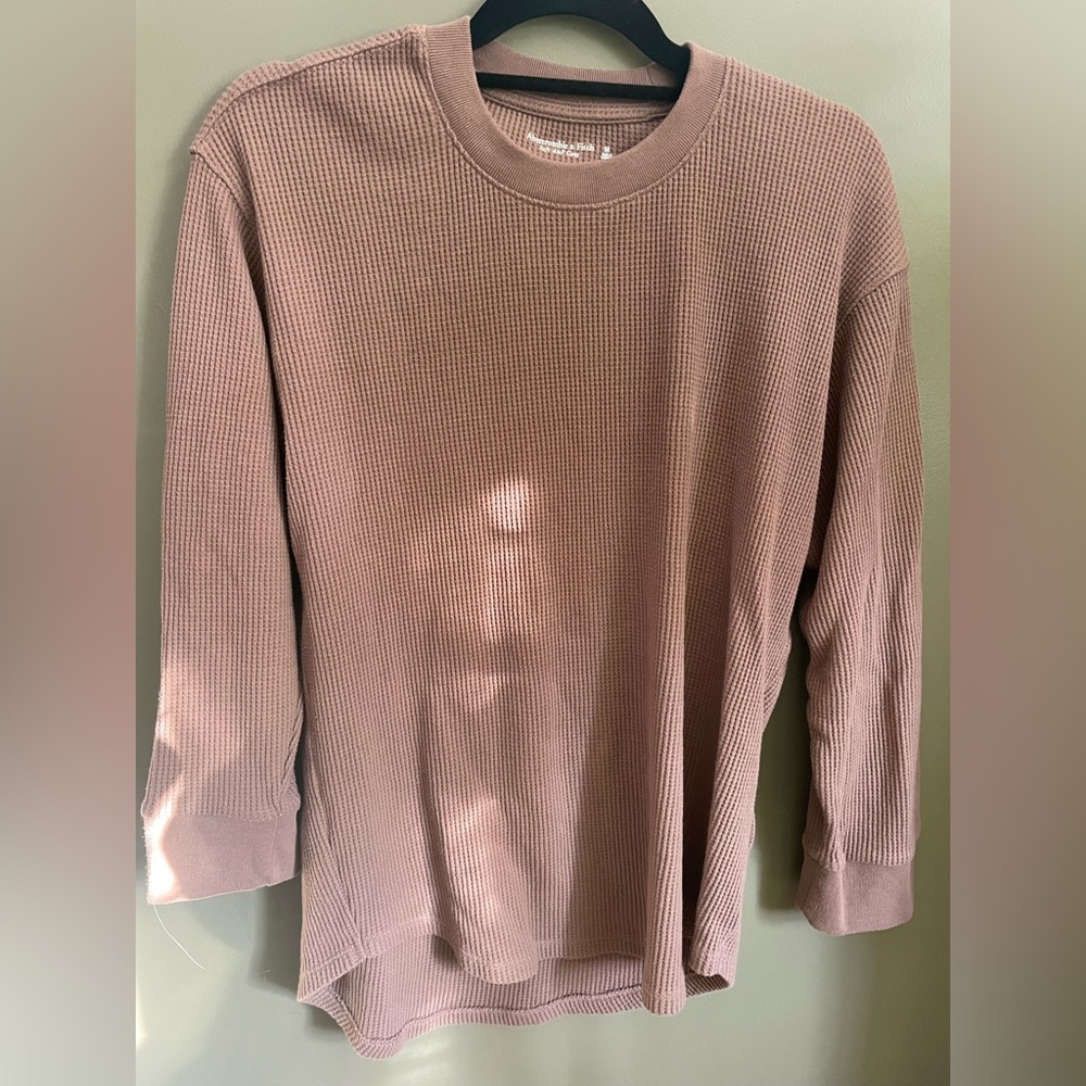 Abercrombie shirt thermal soft A&F cozy size medium